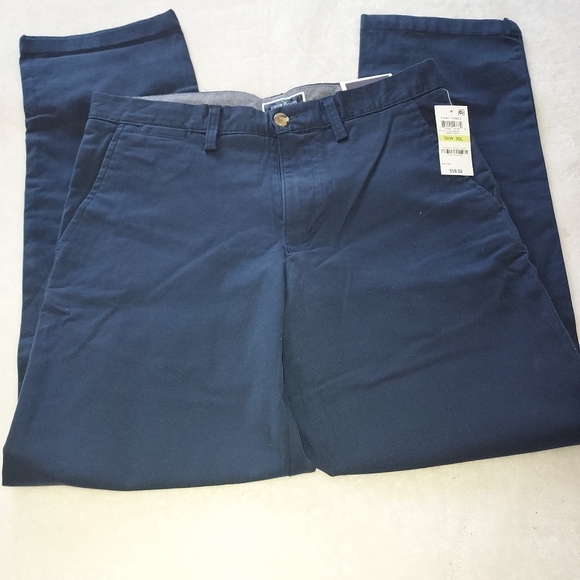Casual man pants, stretch, size 30 W 30L, color Navy - Picture 2 of 4